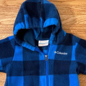Columbia Fleece Hooded Baby Bunting